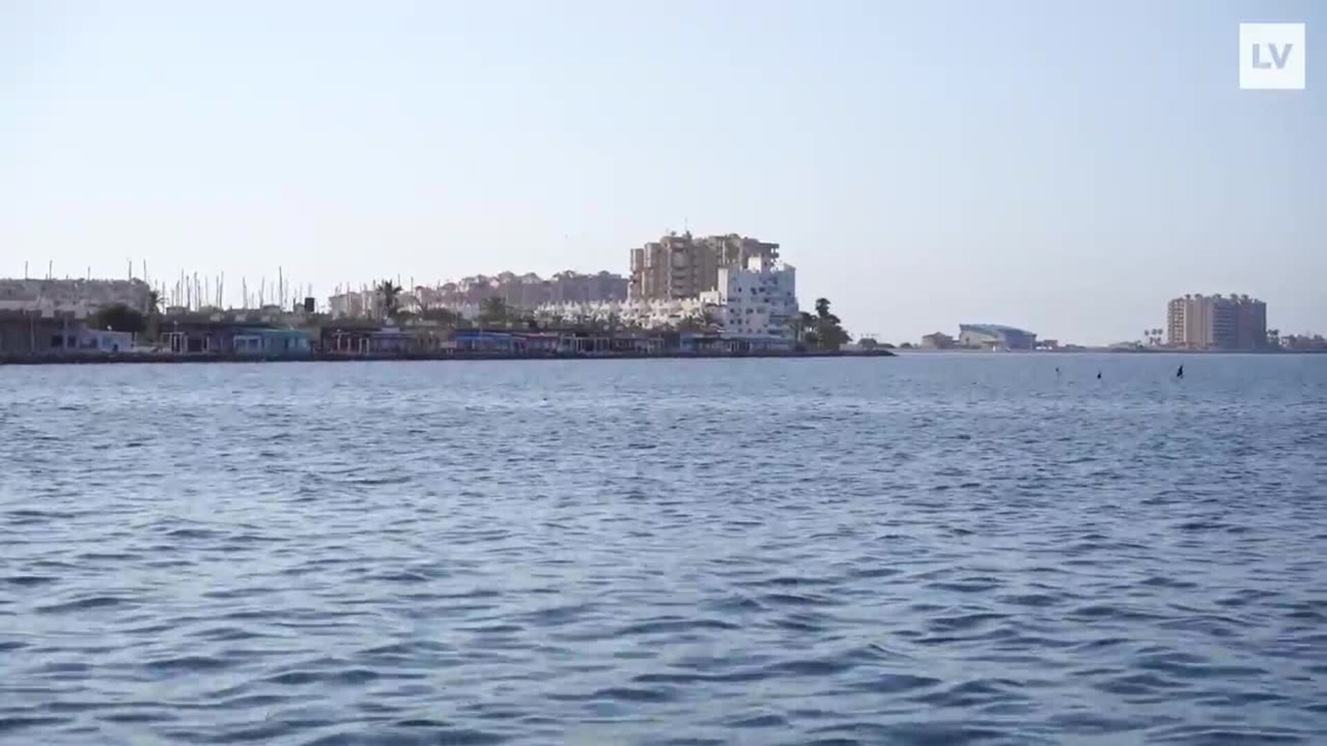 Así está el Mar Menor en la zona de El Estacio