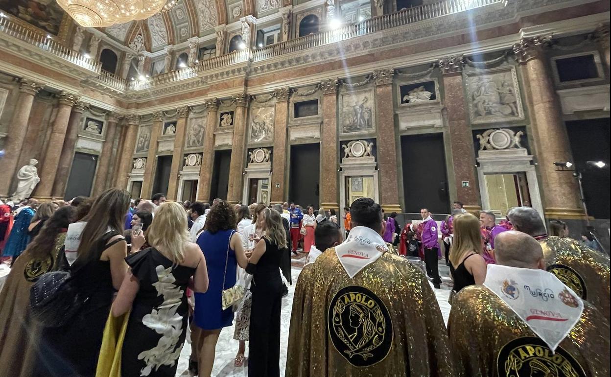 Acto institucional celebrado este miércoles en Génova.