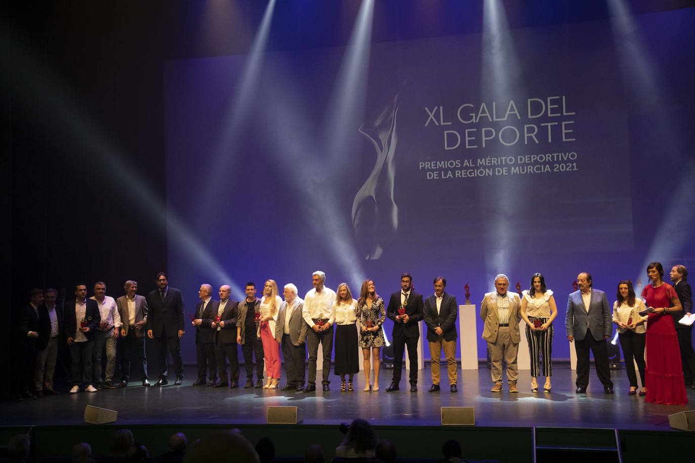 Fotos: El deporte regional agasaja a Pedro Acosta y Carlos Alcaraz