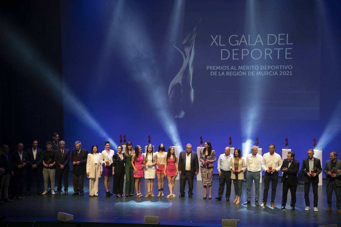 Fotos: El deporte regional agasaja a Pedro Acosta y Carlos Alcaraz