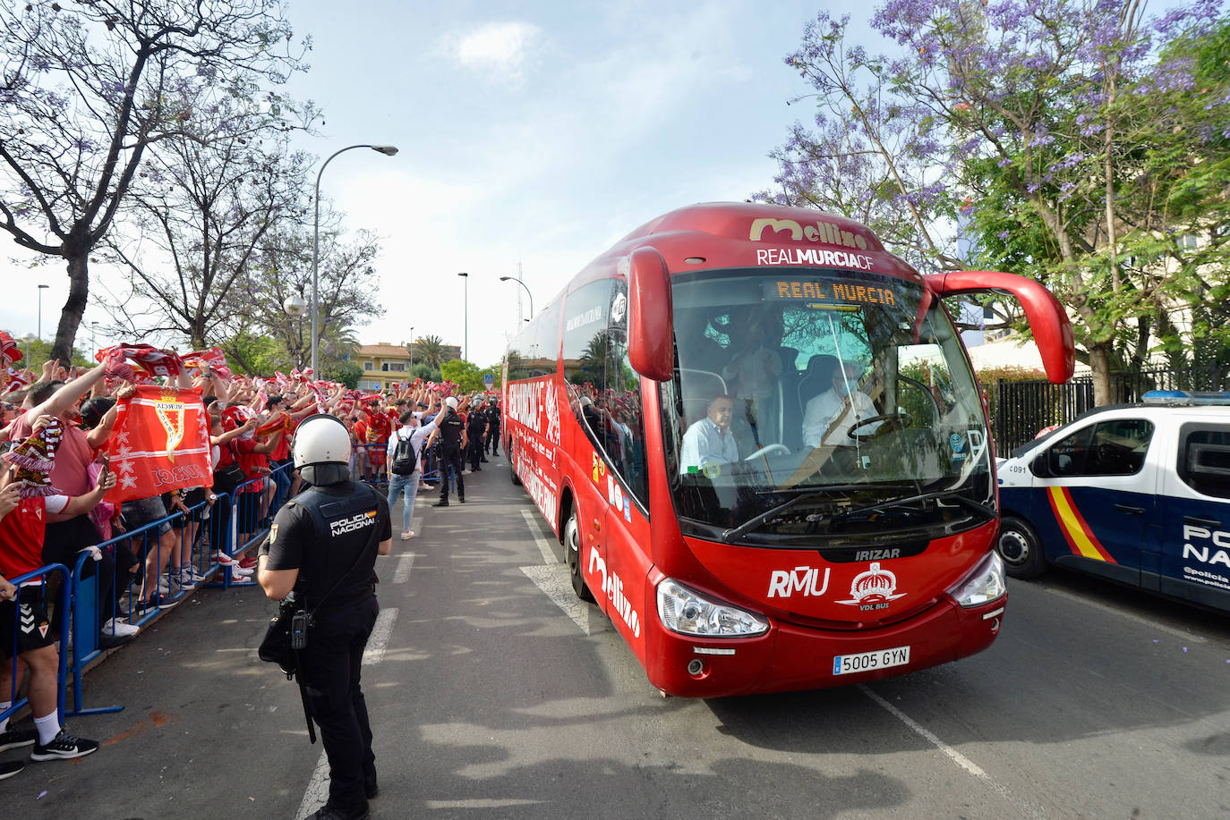 Fotos: Búscate en el viaje al Rico Pérez para el &#039;playoff&#039;
