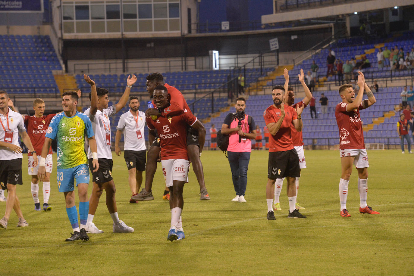 Fotos: La victoria del Real Murcia ante el Rayo Cantabria, en imágenes