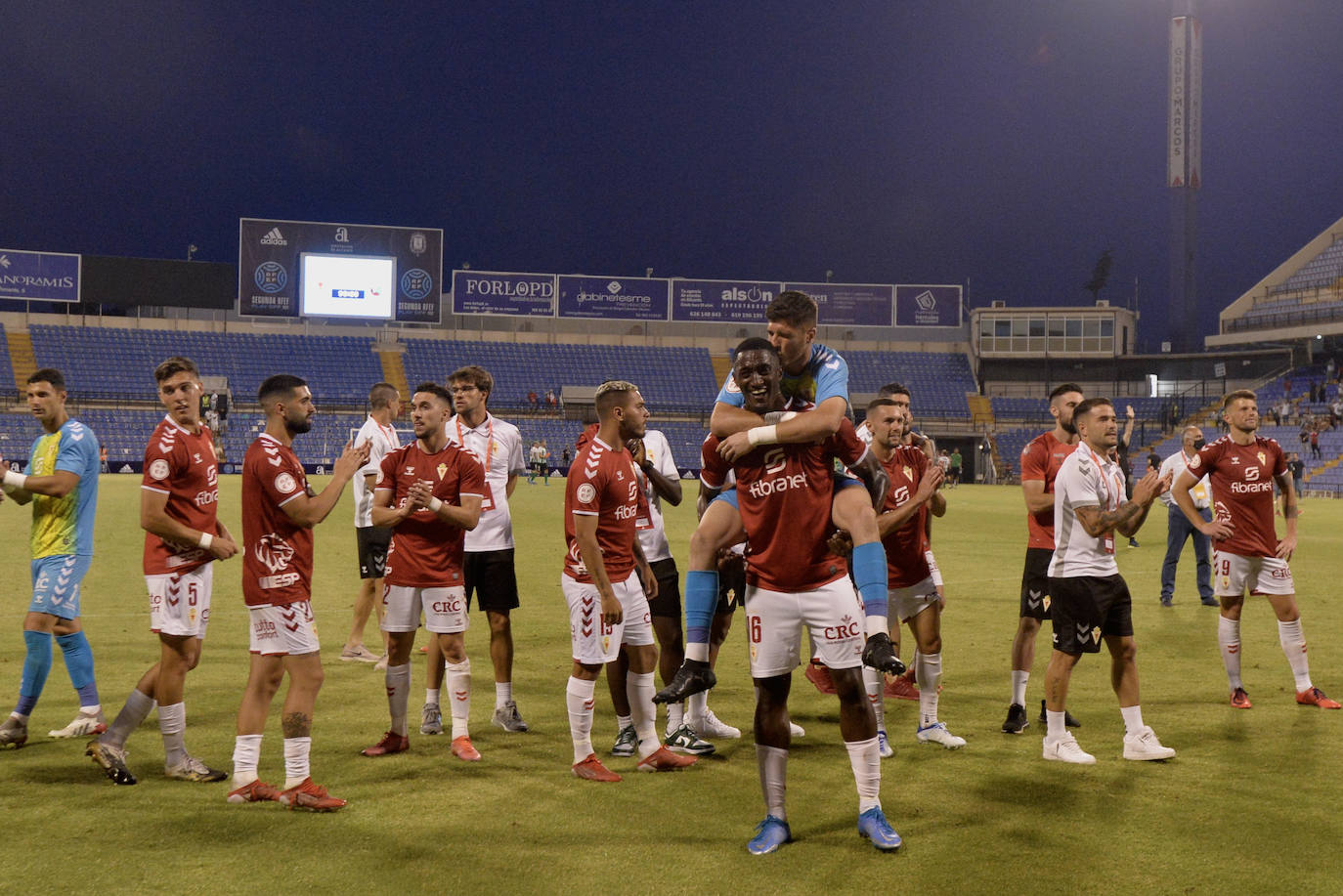 Fotos: La victoria del Real Murcia ante el Rayo Cantabria, en imágenes