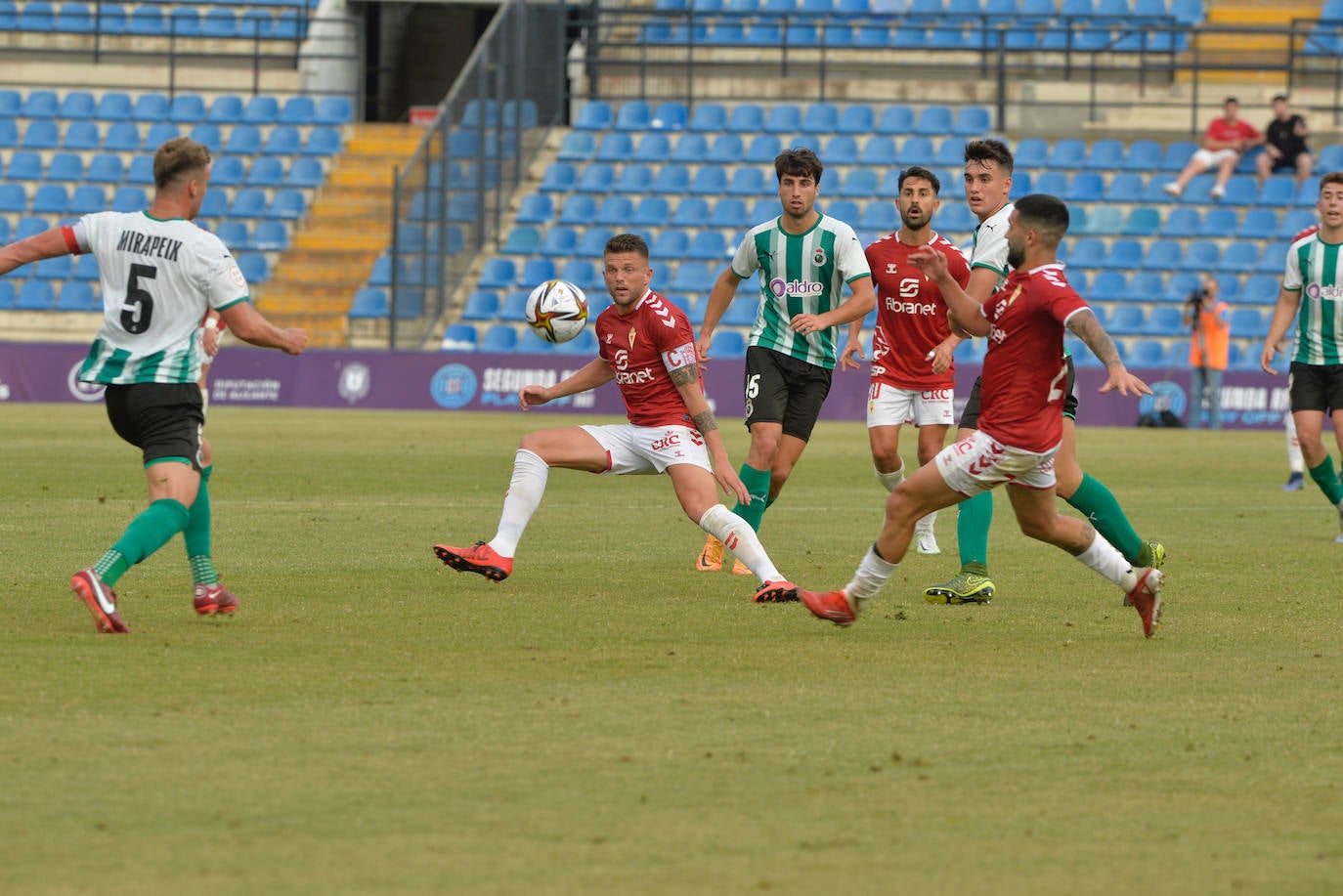 Fotos: La victoria del Real Murcia ante el Rayo Cantabria, en imágenes