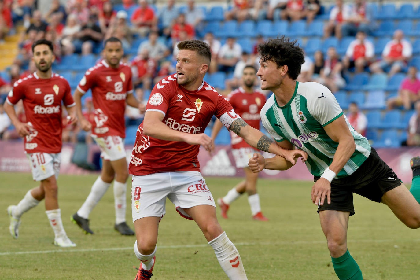 Fotos: La victoria del Real Murcia ante el Rayo Cantabria, en imágenes