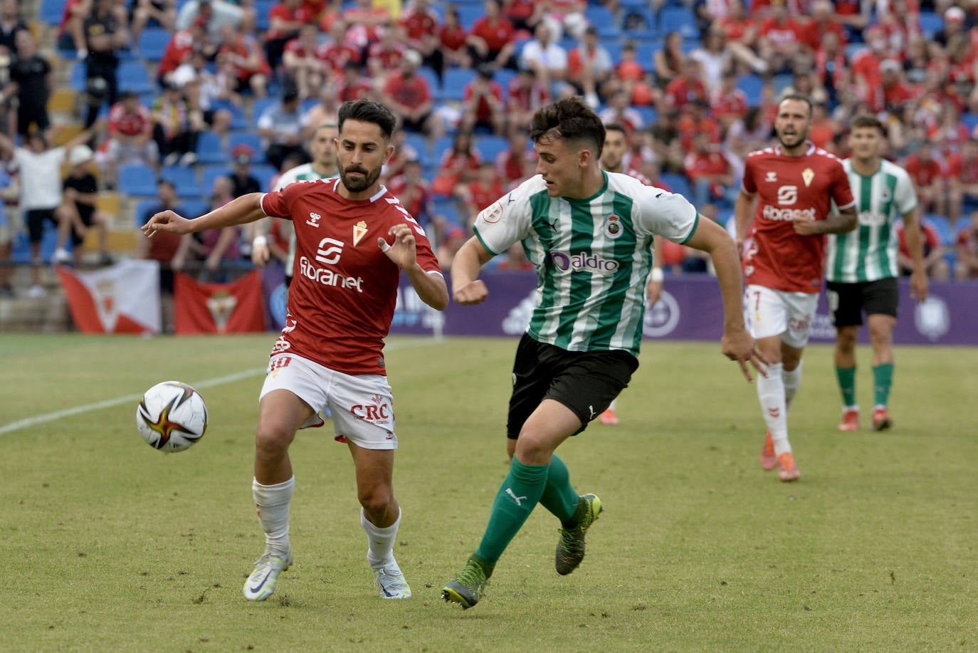 Fotos: La victoria del Real Murcia ante el Rayo Cantabria, en imágenes
