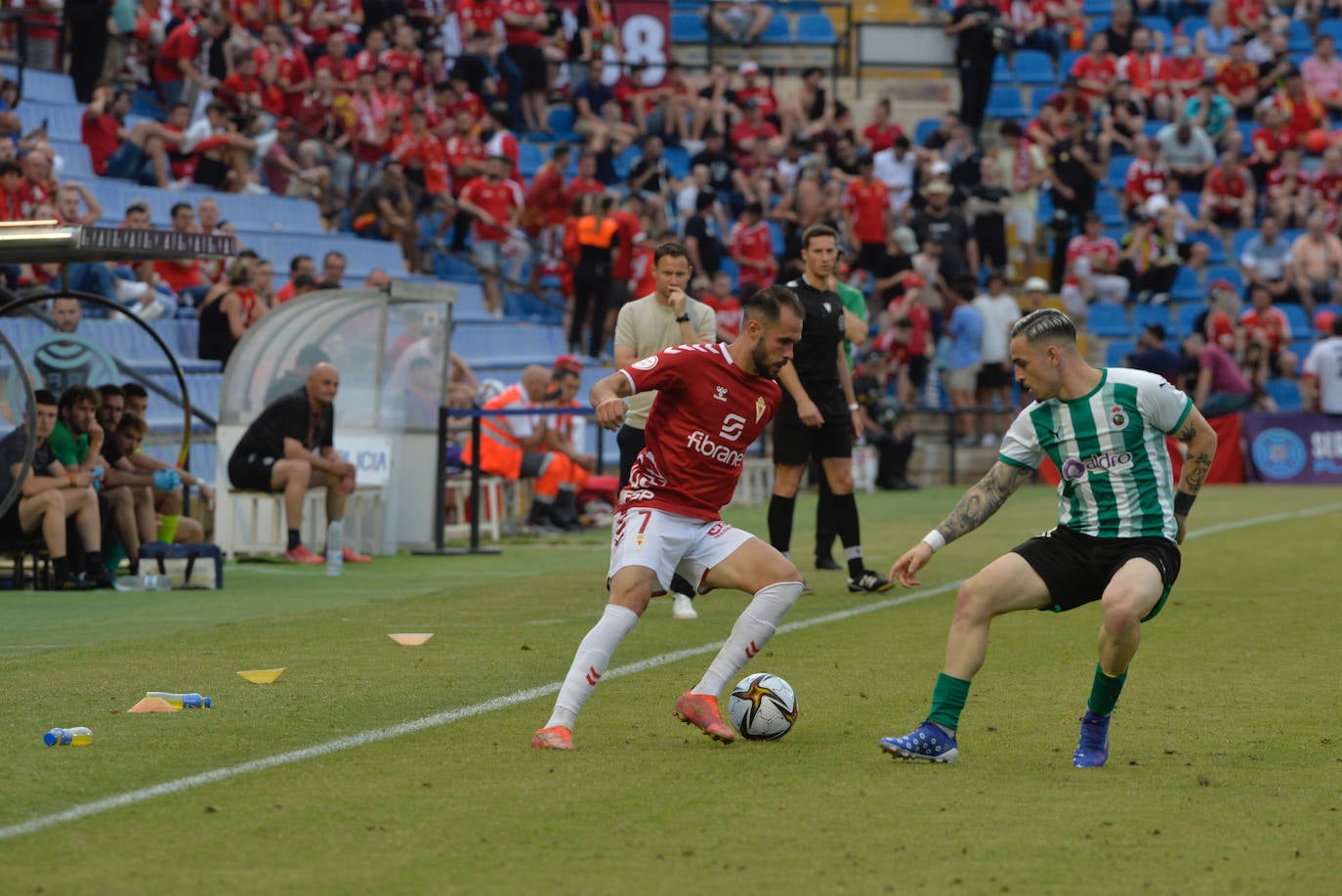 Fotos: La victoria del Real Murcia ante el Rayo Cantabria, en imágenes