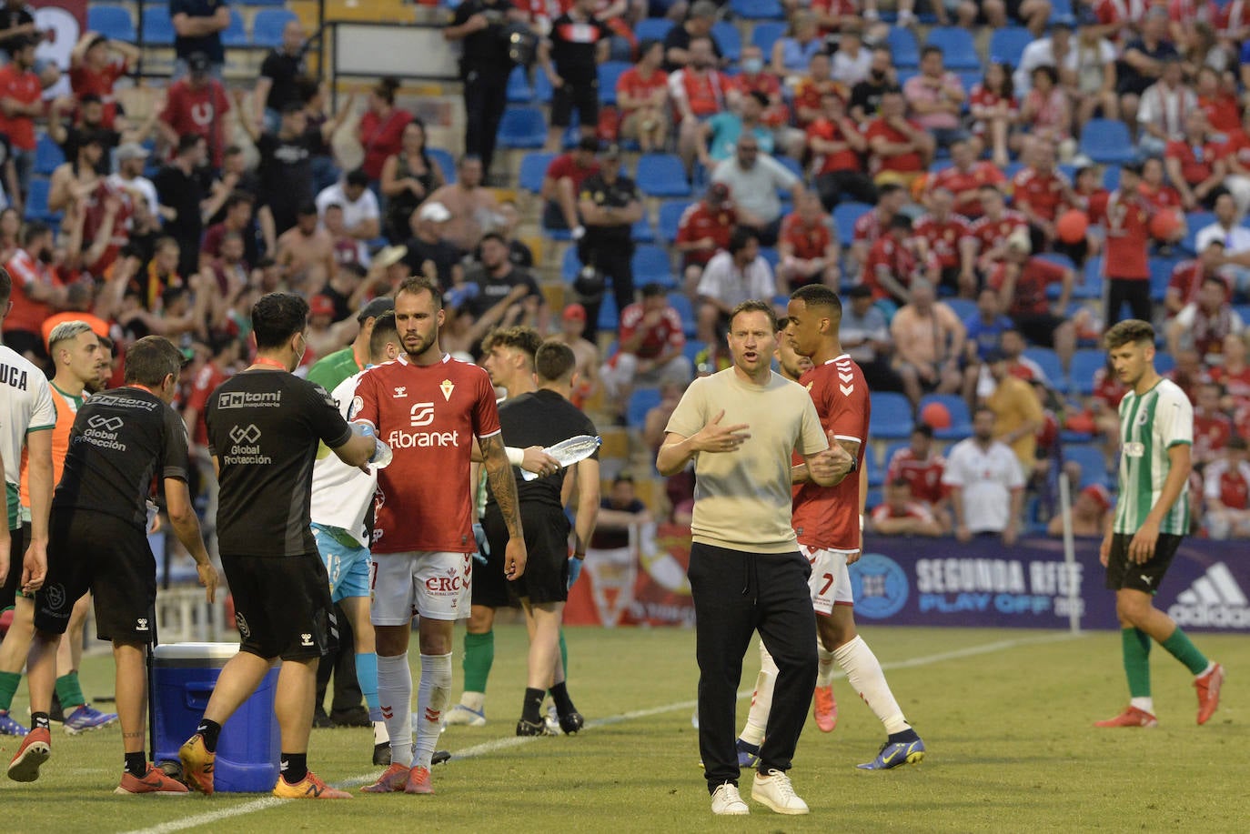 Fotos: La victoria del Real Murcia ante el Rayo Cantabria, en imágenes