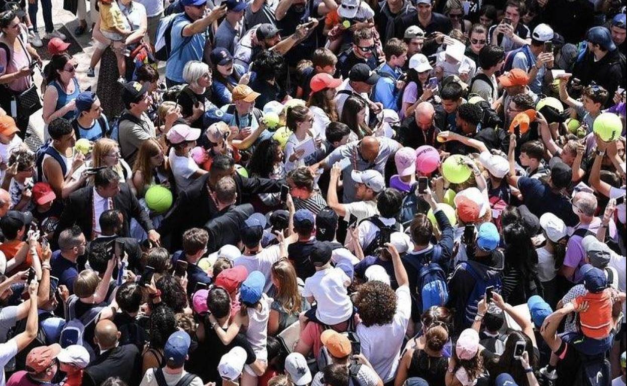 Carlos Alcaraz en Roland Garros