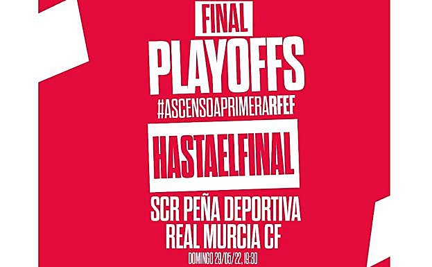 Fecha y hora del 'playoff' de ascenso del Real Murcia contra el Peña Deportiva