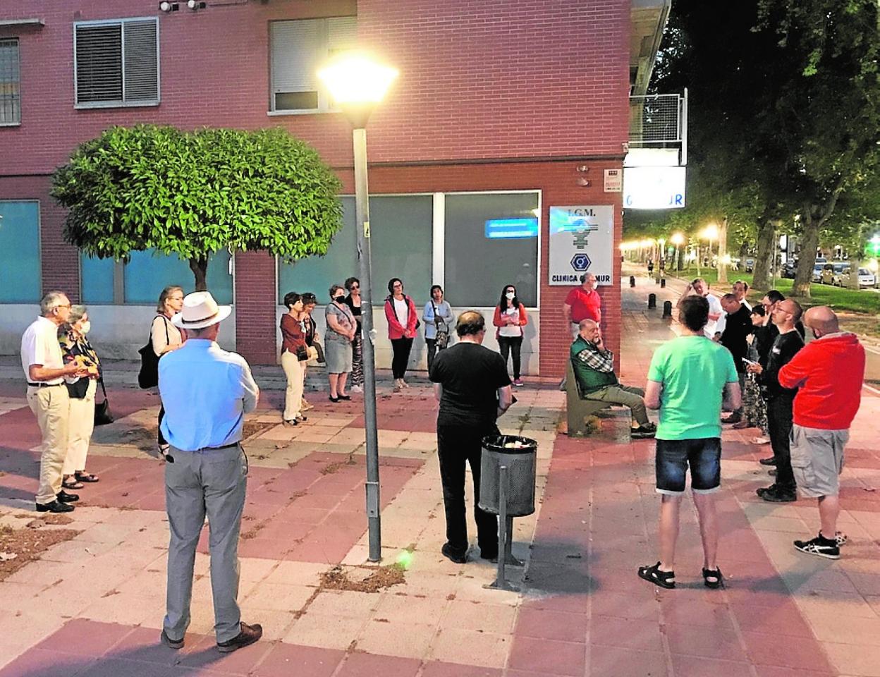 Protesta antiabortista en Murcia