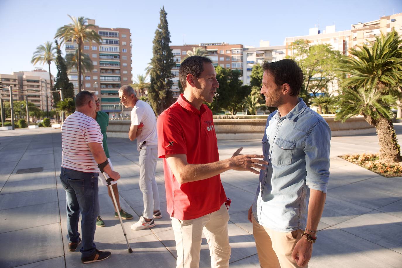 Fotos: Encuentro de 14 exjugadores que ascendieron con el Real Murcia
