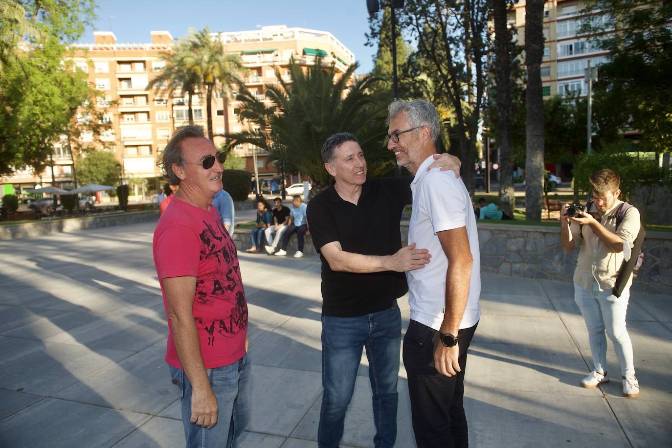 Fotos: Encuentro de 14 exjugadores que ascendieron con el Real Murcia