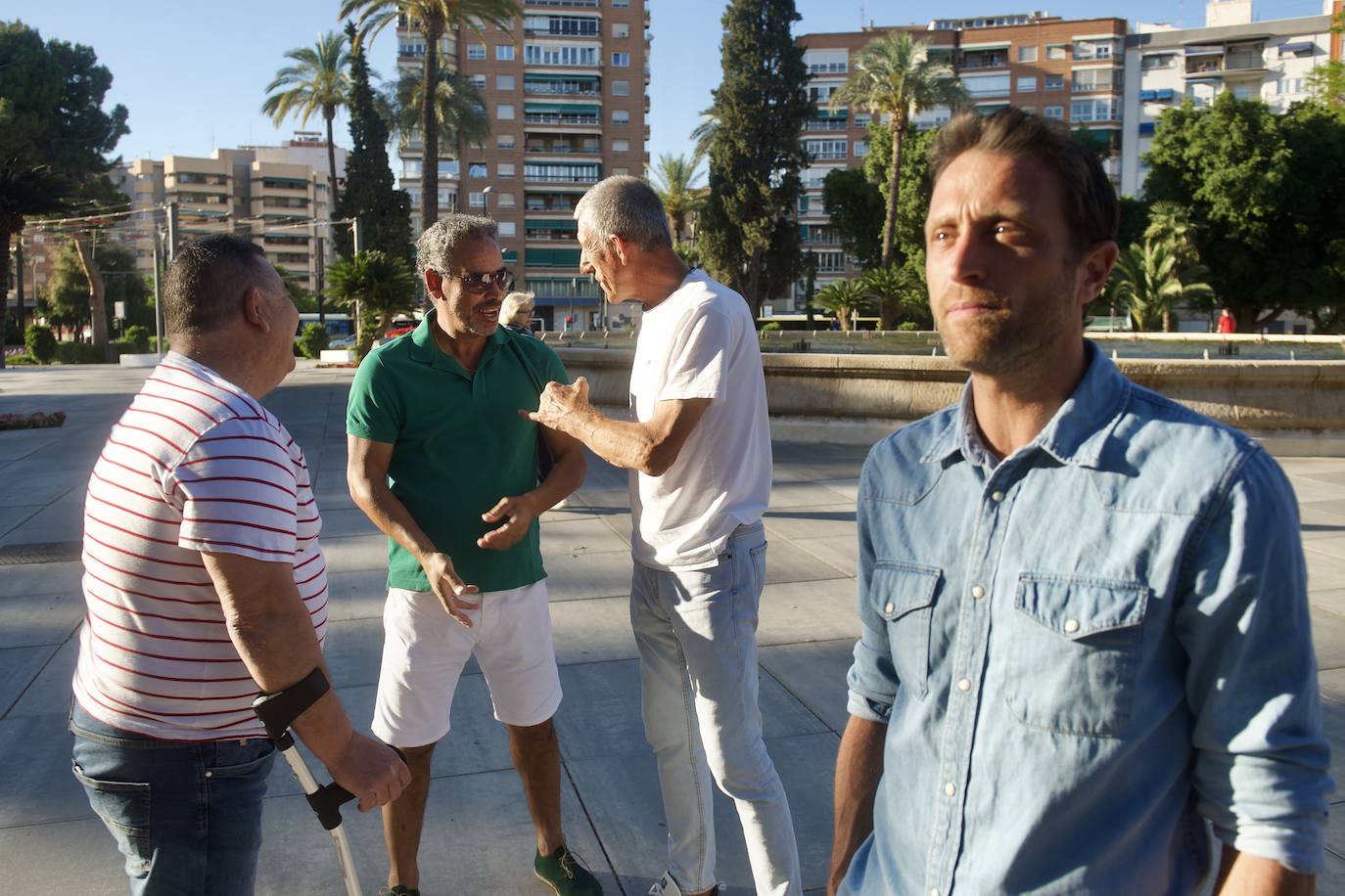 Fotos: Encuentro de 14 exjugadores que ascendieron con el Real Murcia