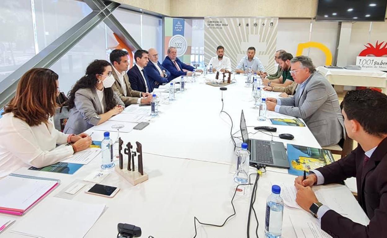 Reunión del patronato de la Fundación Camino de la Cruz de Caravaca 