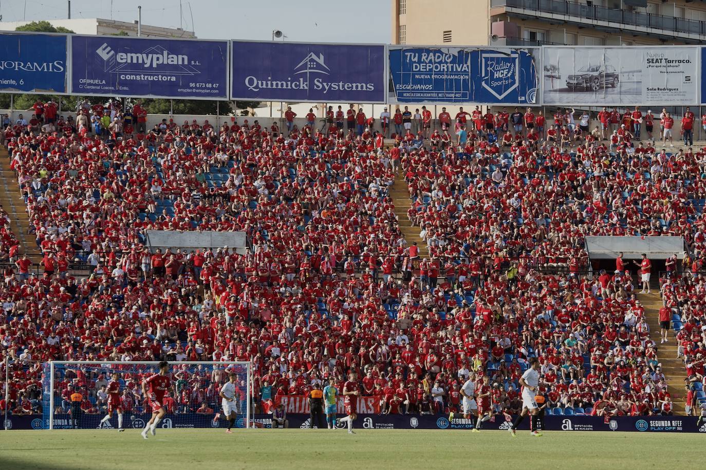 Fotos: La afición grana en la grada del Rico Pérez