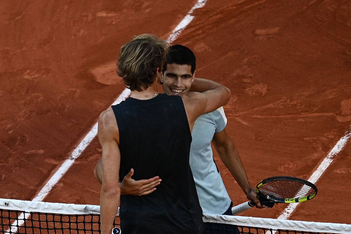 Fotos: Carlos Alcaraz se despide de Roland Garros tras caer ante Zverev