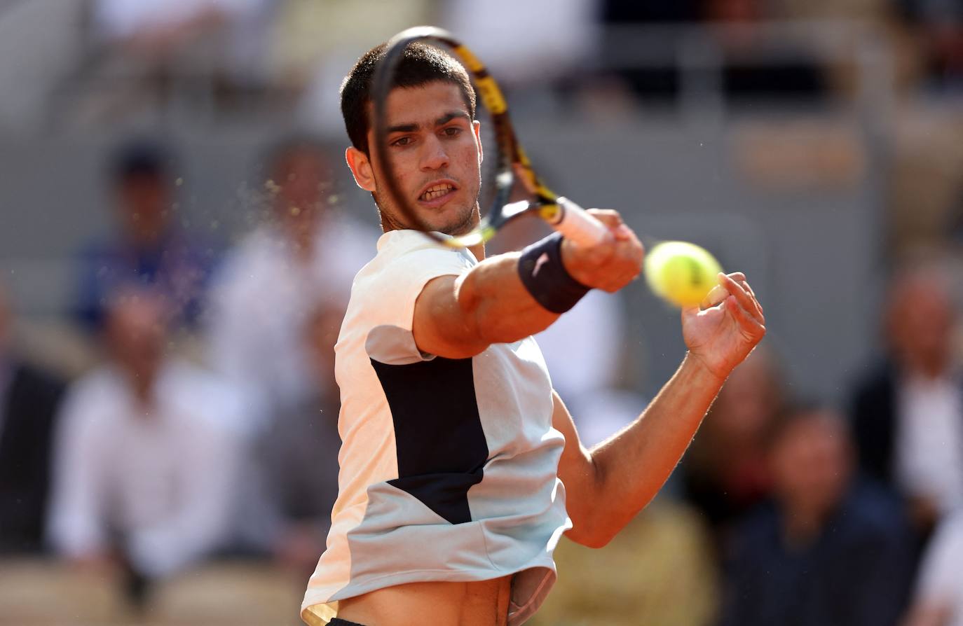 Fotos: Carlos Alcaraz se despide de Roland Garros tras caer ante Zverev