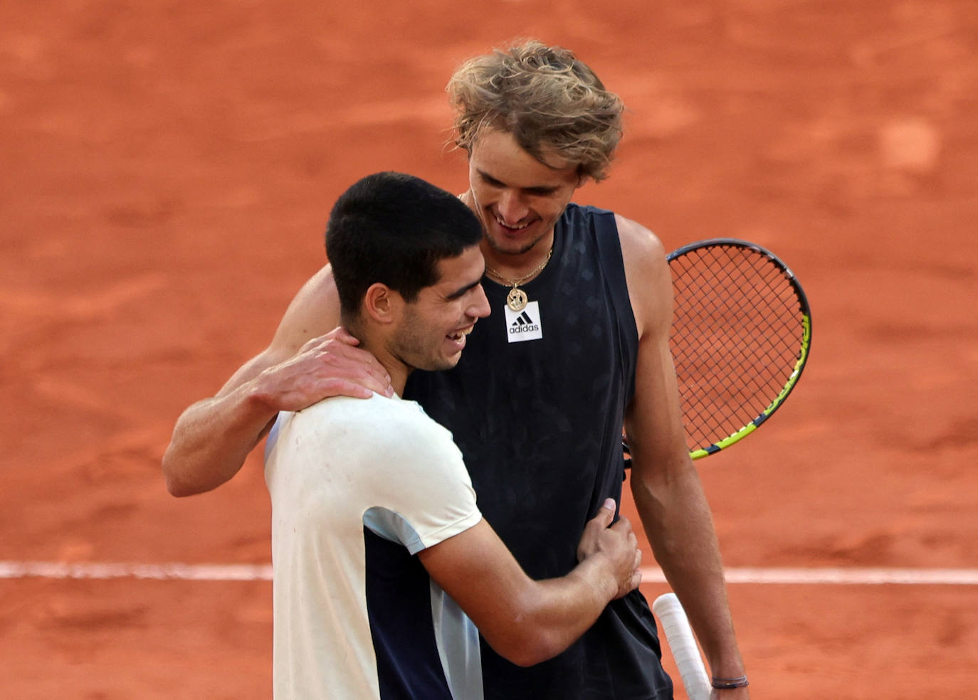 Fotos: Carlos Alcaraz se despide de Roland Garros tras caer ante Zverev