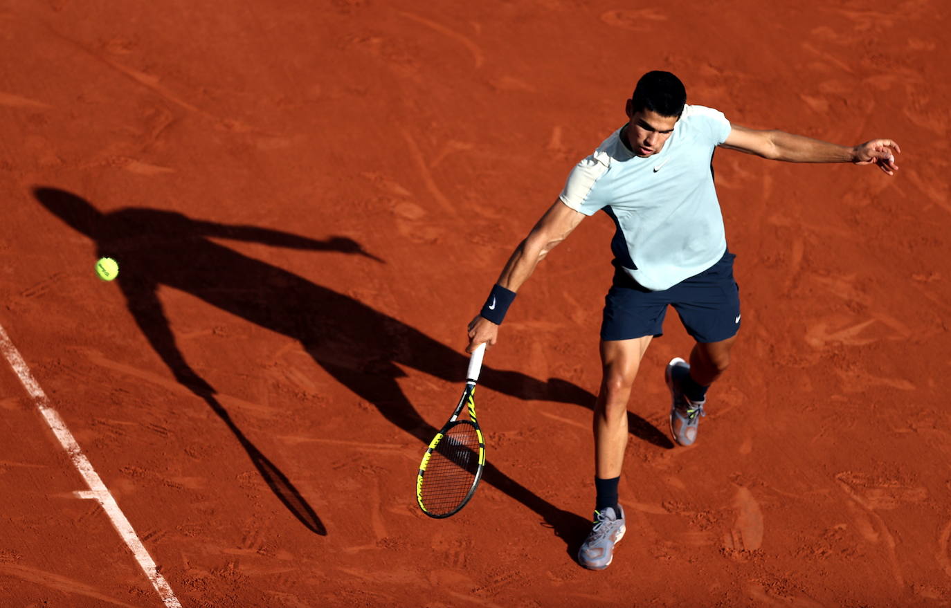 Fotos: Carlos Alcaraz se despide de Roland Garros tras caer ante Zverev