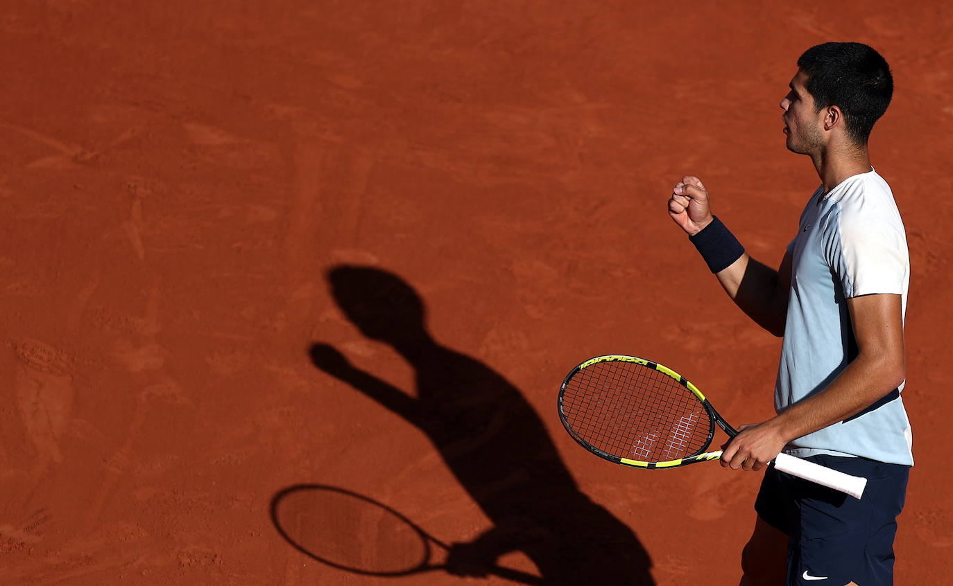 Fotos: Carlos Alcaraz se despide de Roland Garros tras caer ante Zverev