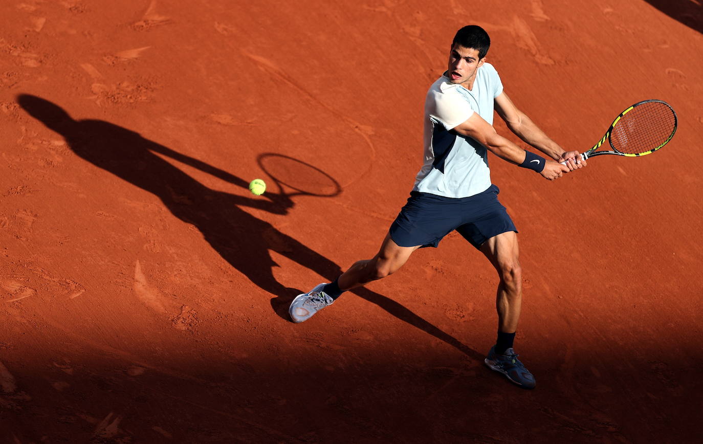 Fotos: Carlos Alcaraz se despide de Roland Garros tras caer ante Zverev