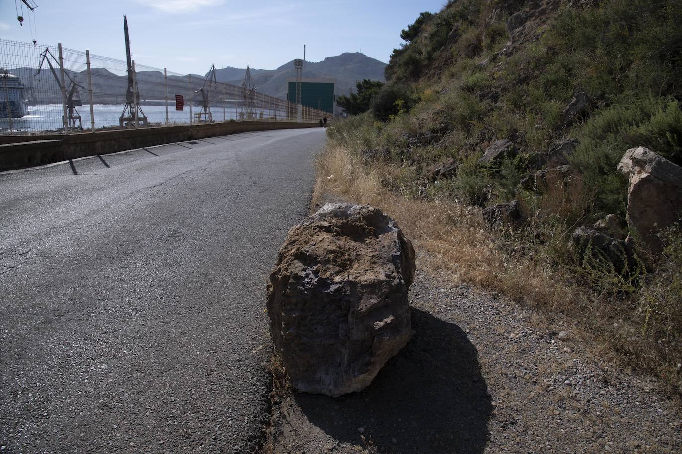 Fotos: &#039;Basuraleza&#039; en la ruta del faro de Navidad en Cartagena