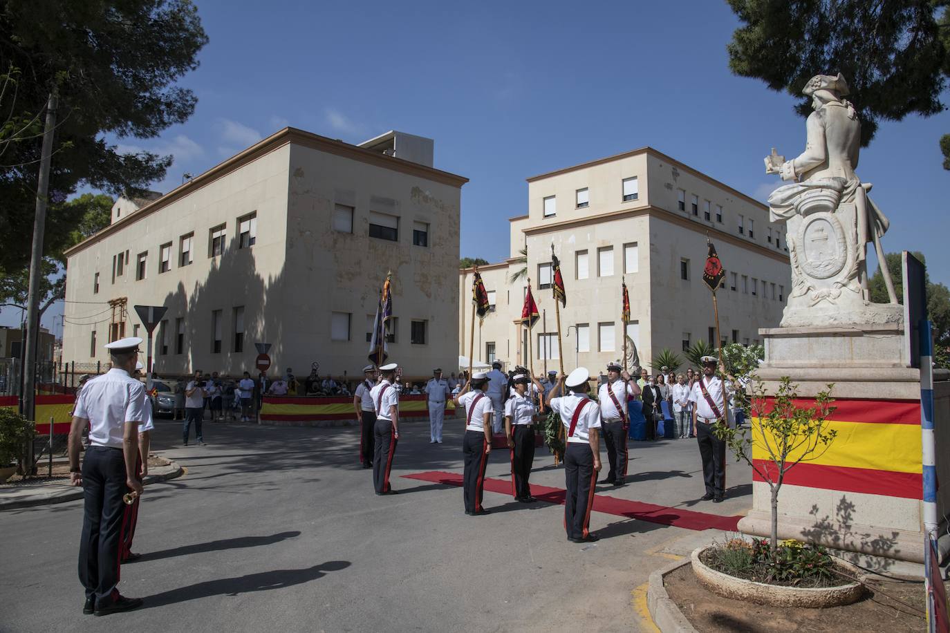 Fotos: Homenaje al fundador del Hospital de Caridad de Cartagena