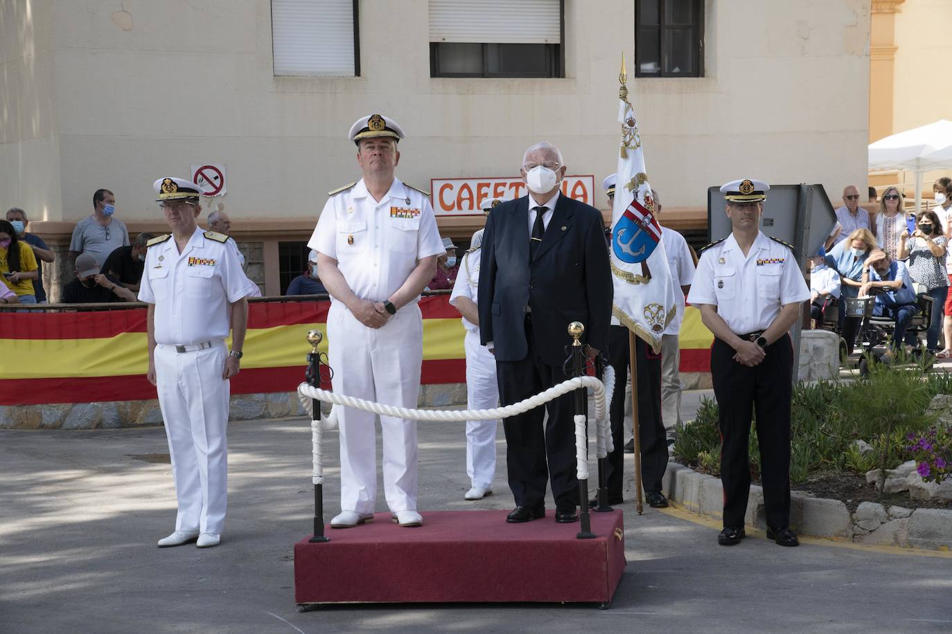 Fotos: Homenaje al fundador del Hospital de Caridad de Cartagena