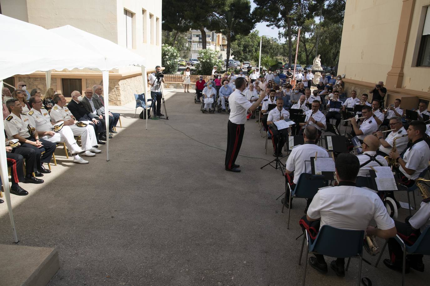 Fotos: Homenaje al fundador del Hospital de Caridad de Cartagena