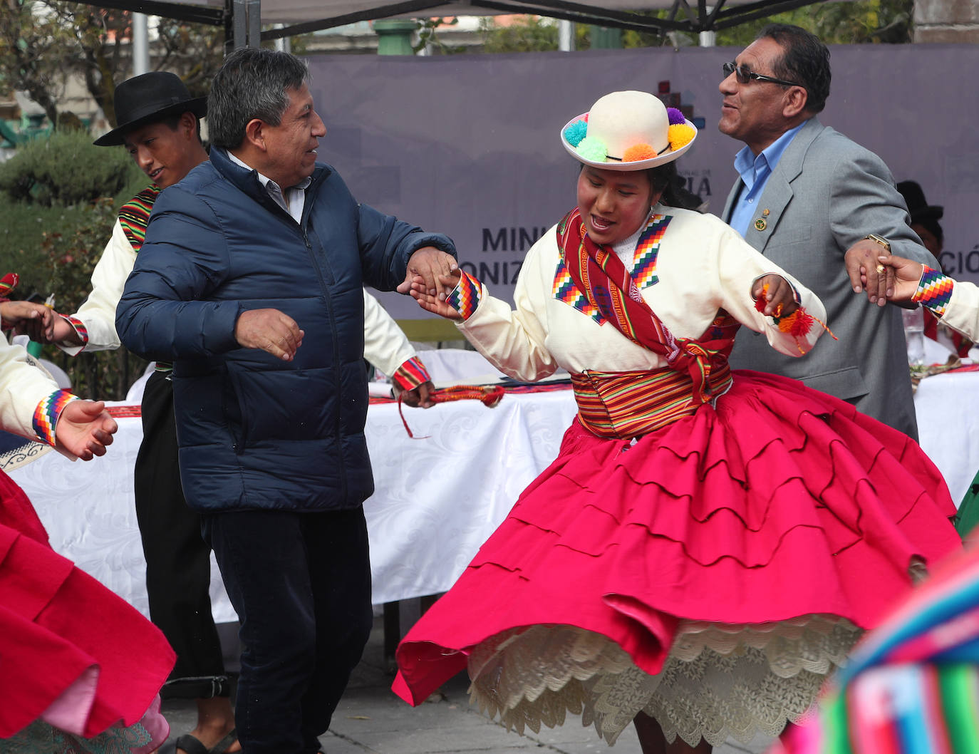 Fotos: Ofrenda a la Pachamama