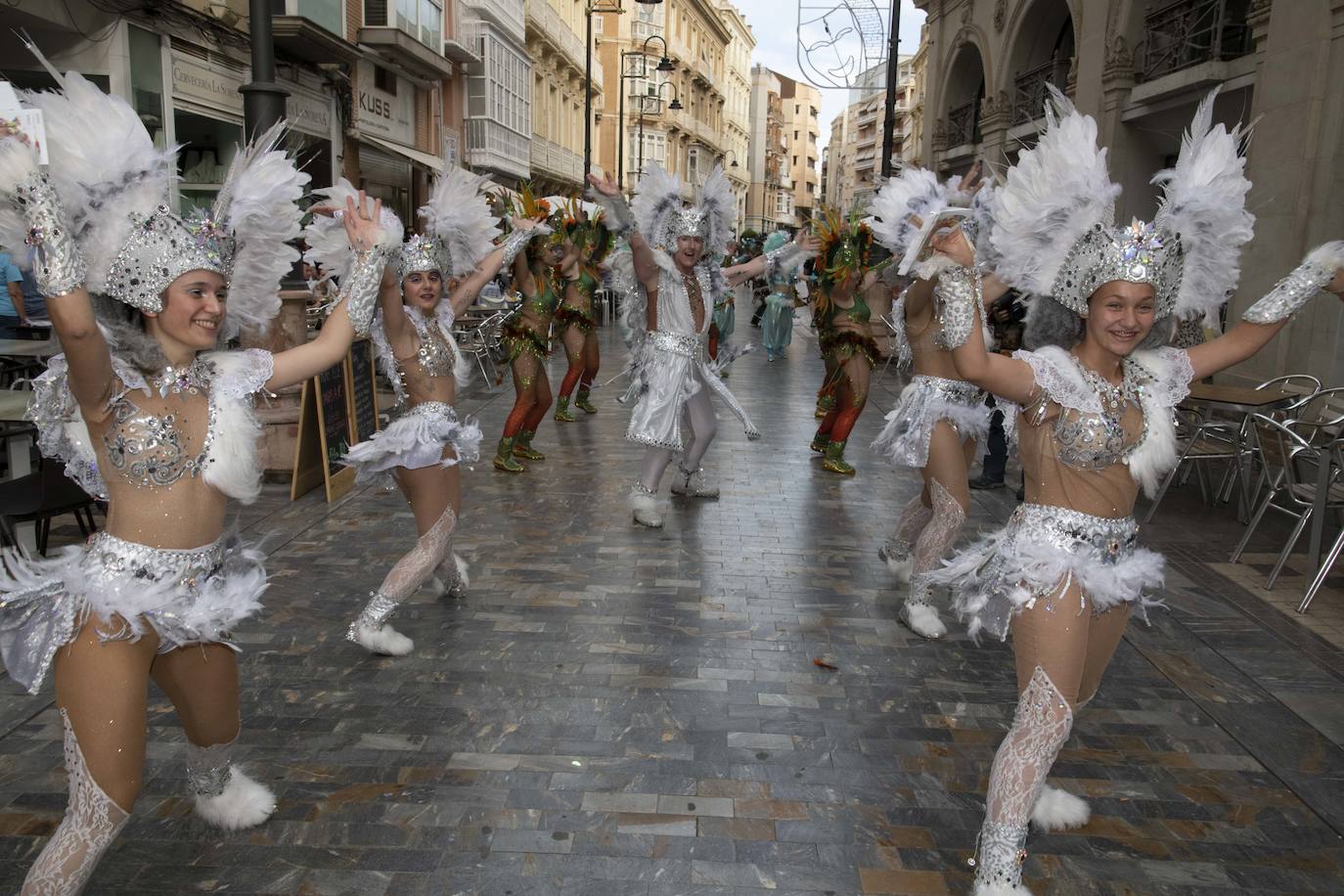 Fotos: El pasacalles del Carnaval de Cartagena, en imágenes