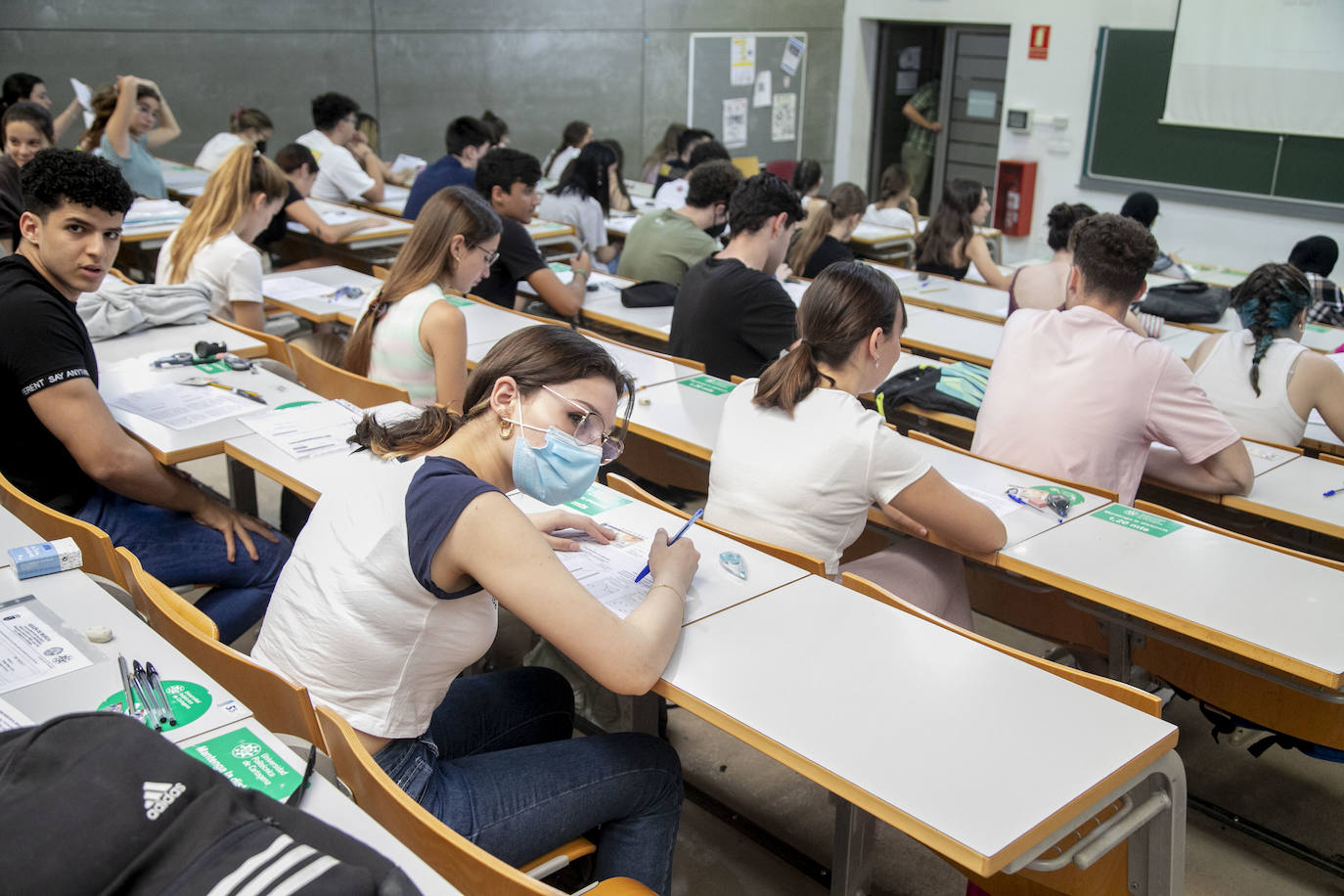 Fotos: Las pruebas de la Ebau en la Región de Murcia, en imágenes