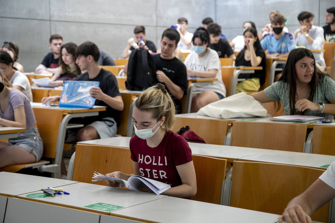Fotos: Las pruebas de la Ebau en la Región de Murcia, en imágenes