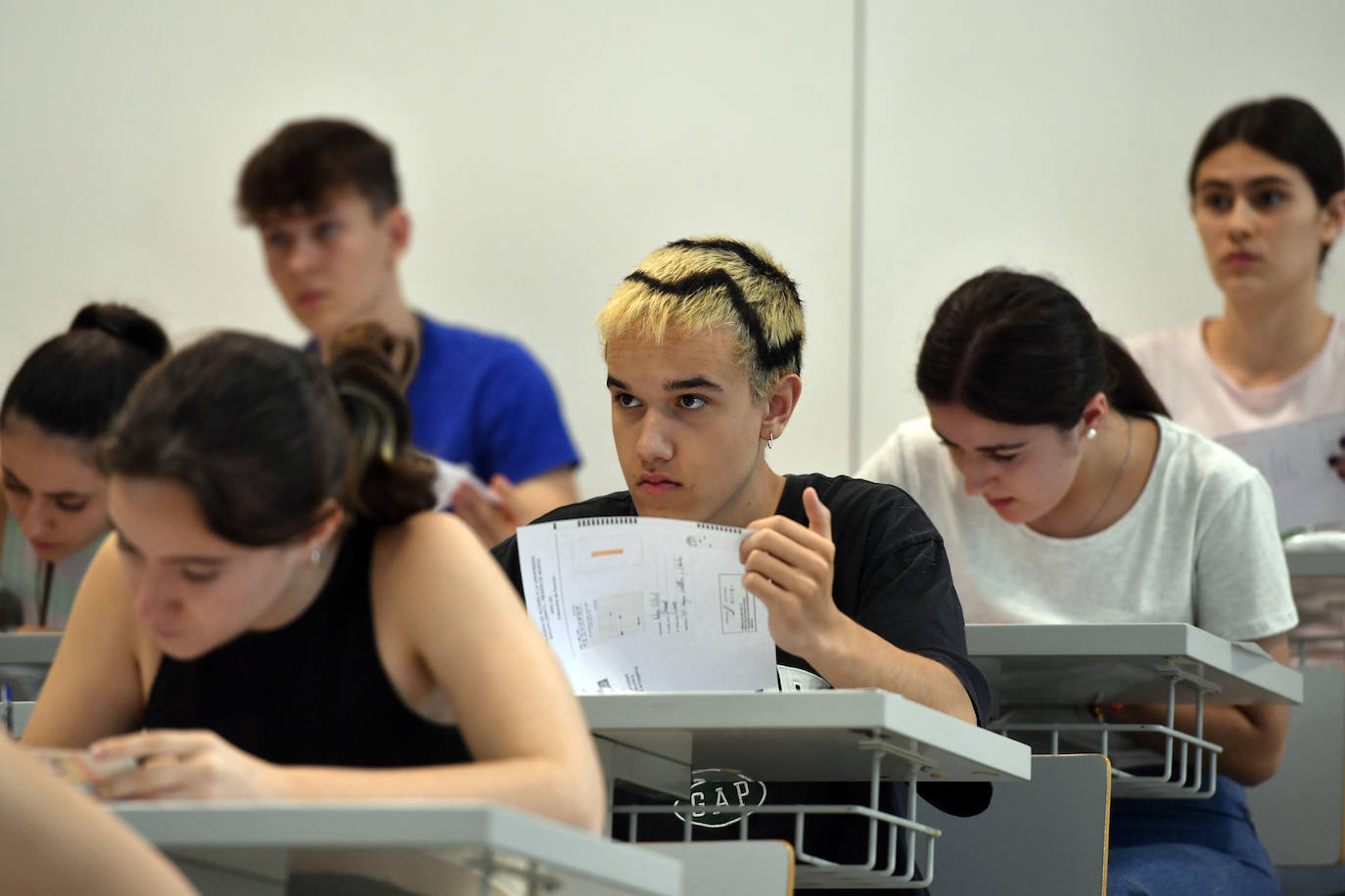 Fotos: Las pruebas de la Ebau en la Región de Murcia, en imágenes