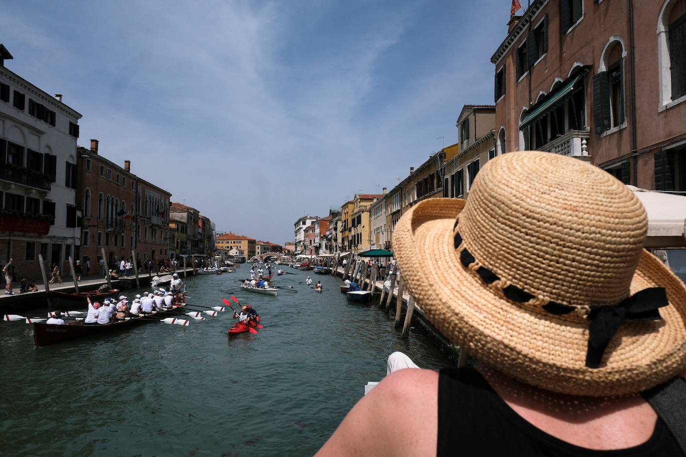 Fotos: Fiesta de la «Vogalonga» en Venecia