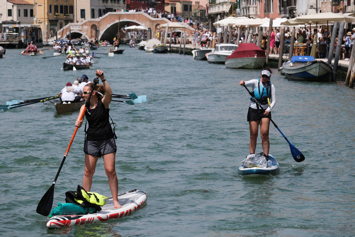Fotos: Fiesta de la «Vogalonga» en Venecia