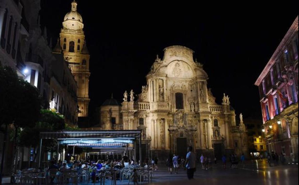Plaza Cardenal Belluga, en Murcia, en una fotografía de archivo.