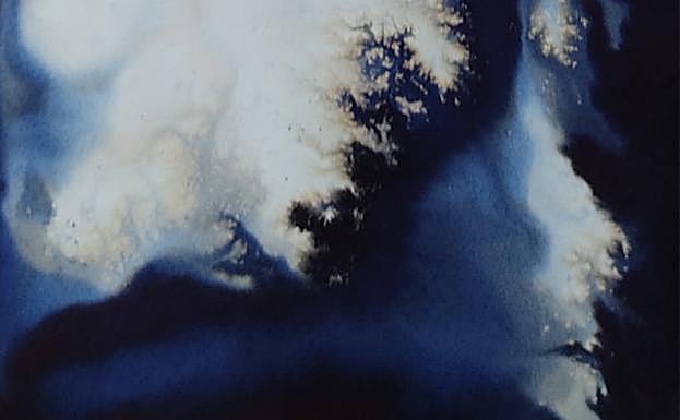 Imagen principal - Paisajes abstractos que verían enfermos con enfermedades neurodegenerativas. 