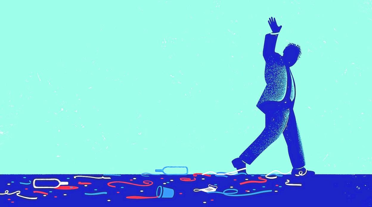 Johnson pisa terreno resbaladizo