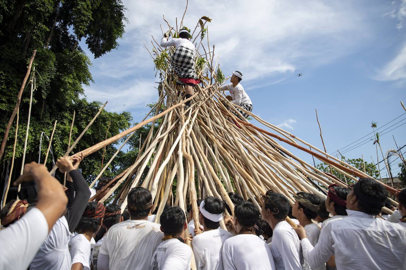 Fotos: El poder de los palos balineses