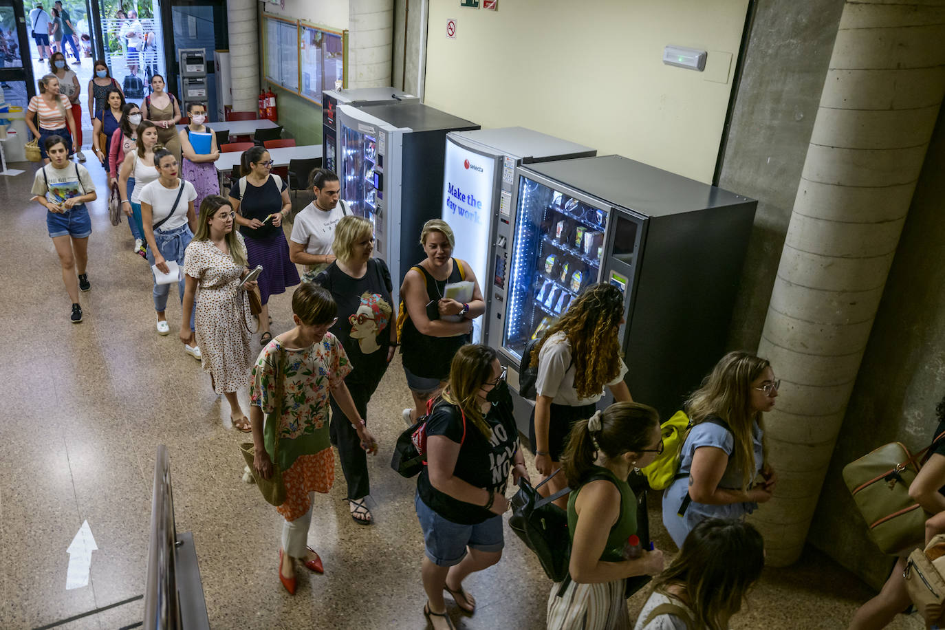 Fotos: Las oposiciones a maestro en la Región de Murcia, en imágenes