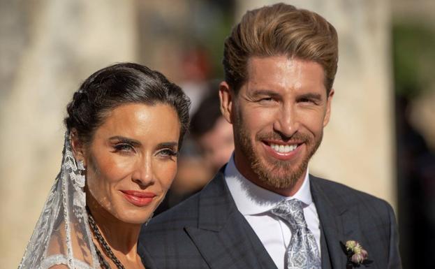 Sergio Ramos y Pilar Rubio. 