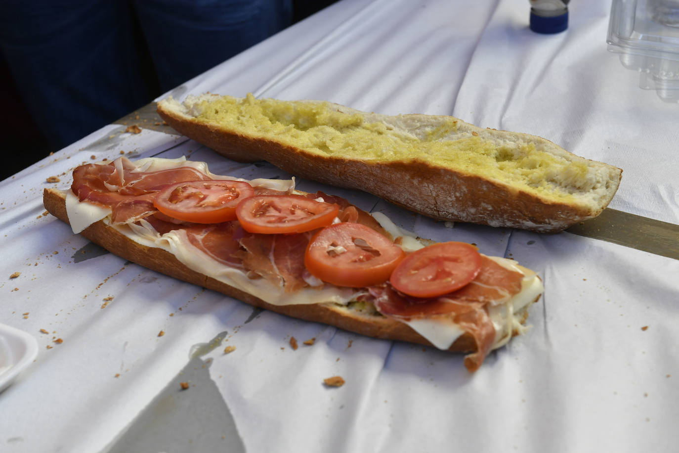 Fotos: Ginés &#039;Corregüela&#039; en eI Concurso de Bocadillos Originales de El Palmar