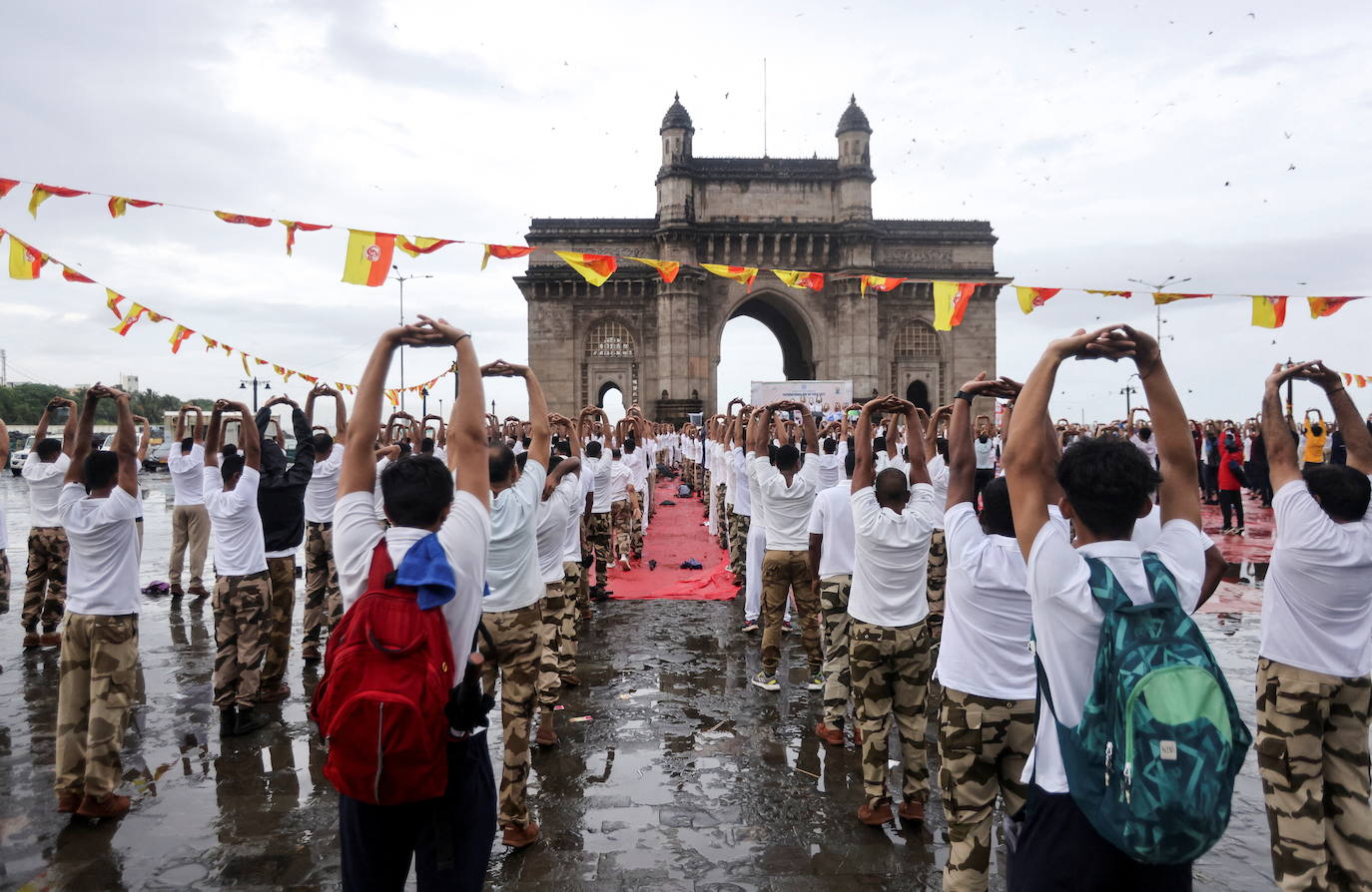 Fotos: La fiesta mundial del yoga