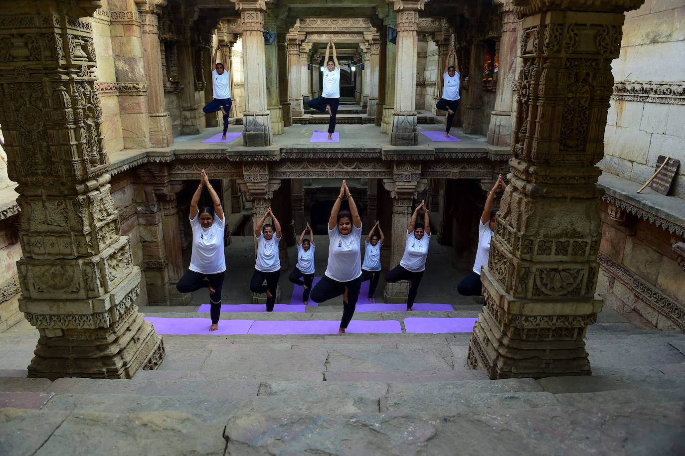 Fotos: La fiesta mundial del yoga