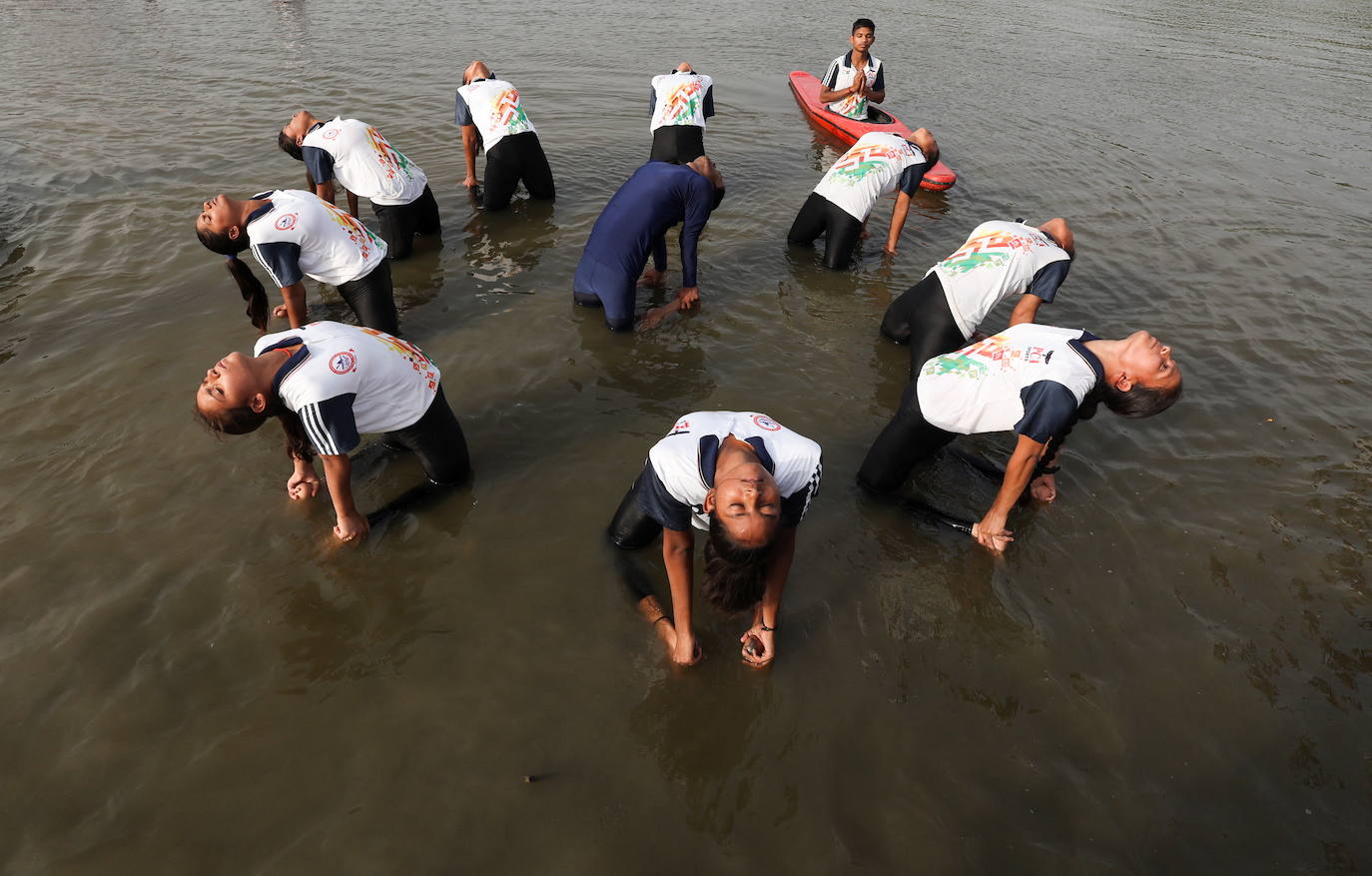 Fotos: La fiesta mundial del yoga