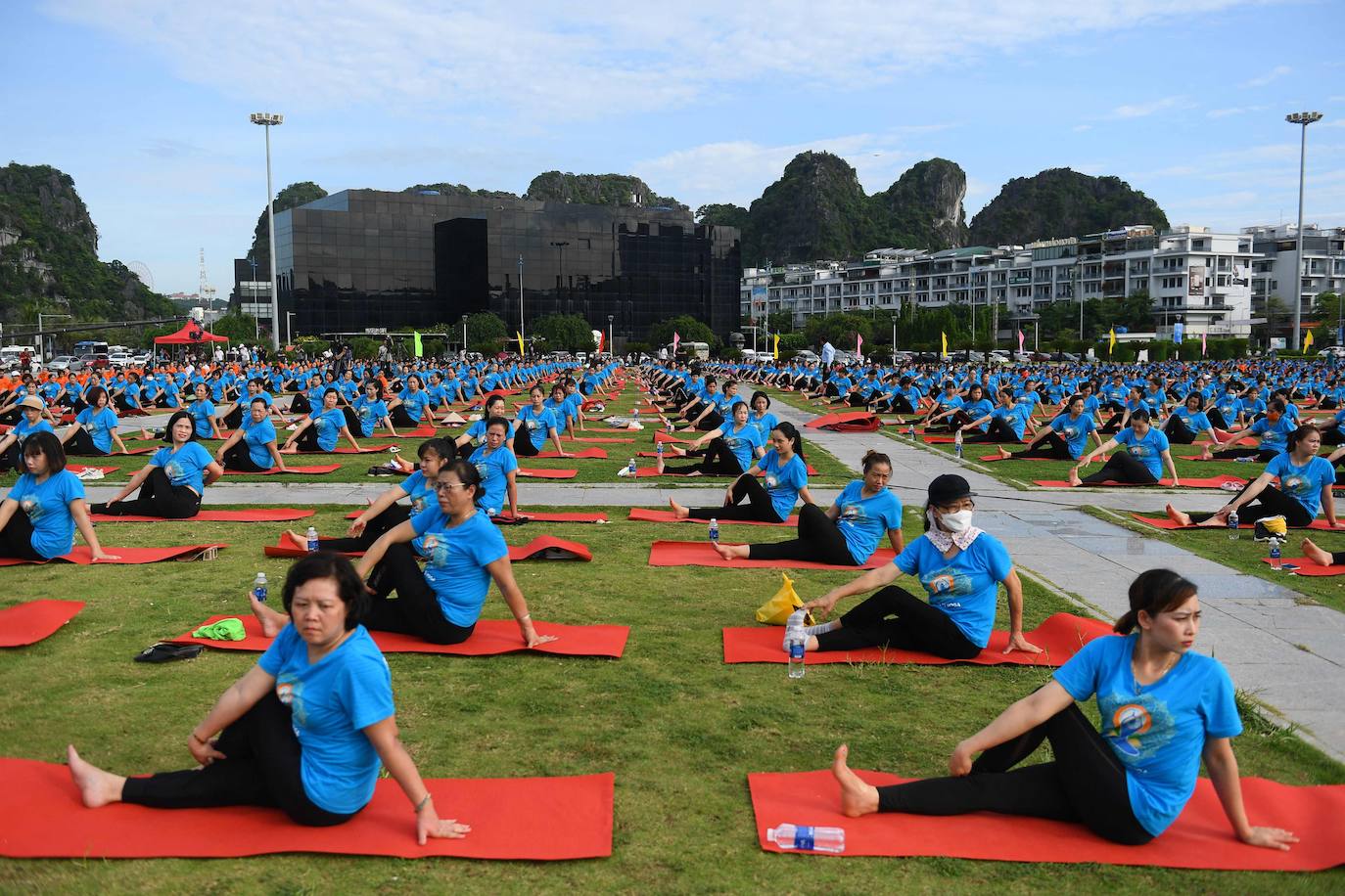 Fotos: La fiesta mundial del yoga