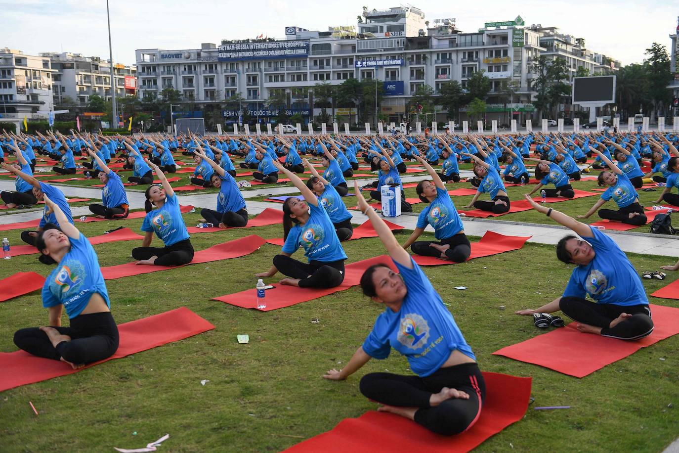 Fotos: La fiesta mundial del yoga