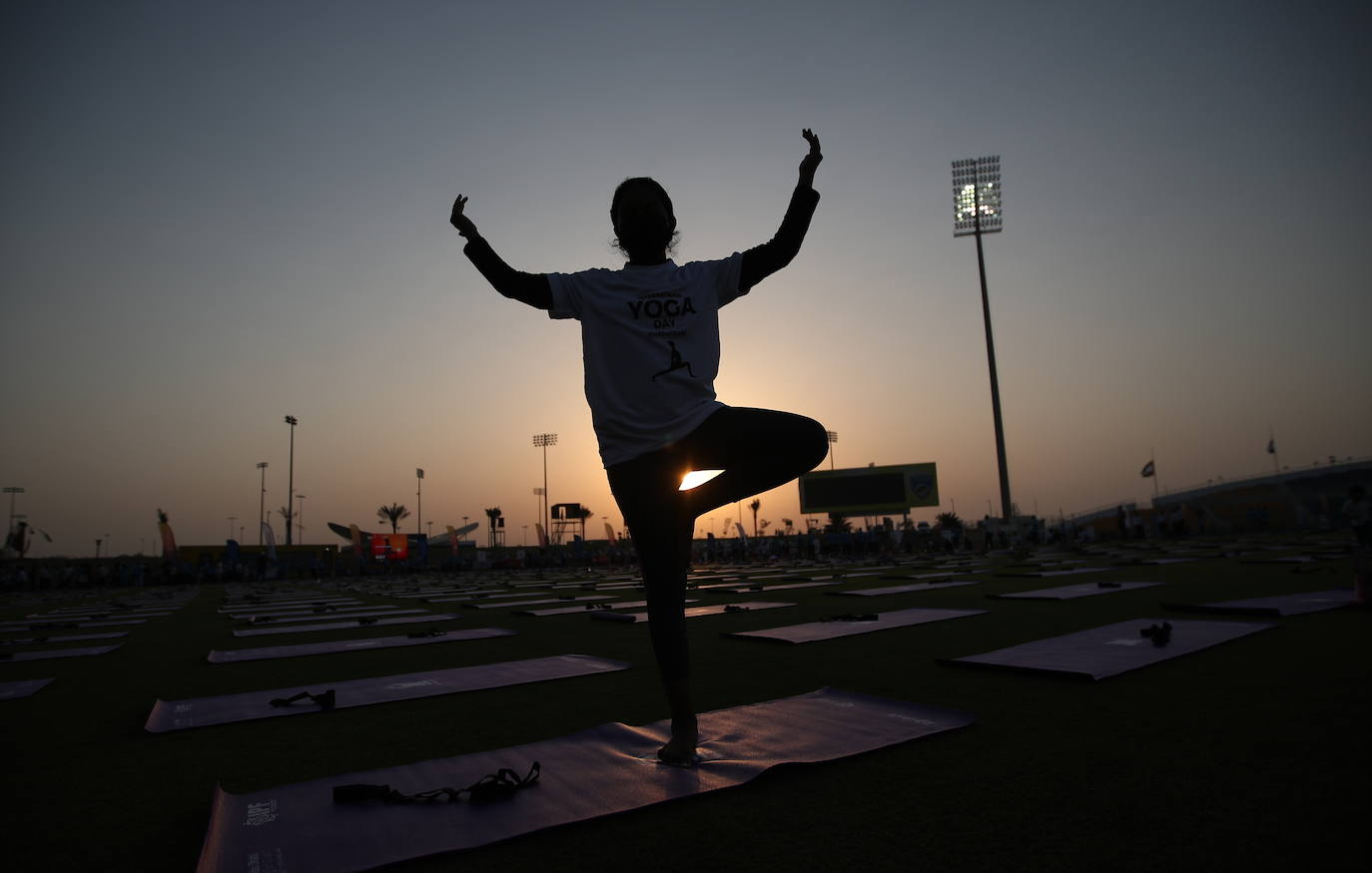 Fotos: La fiesta mundial del yoga